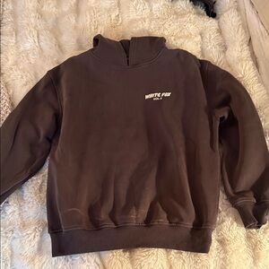 White Fox Boutique Brown Sweatshirt